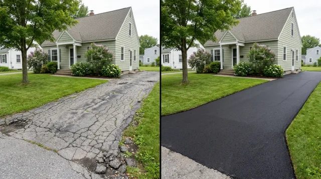 Result asphalt paving in Burlington - Burlington Asphalt Paving