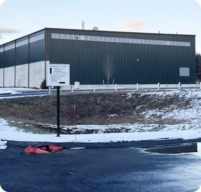G. Mello transfer station building