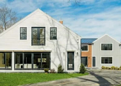 New Modern House Design <br> Weston, MA
