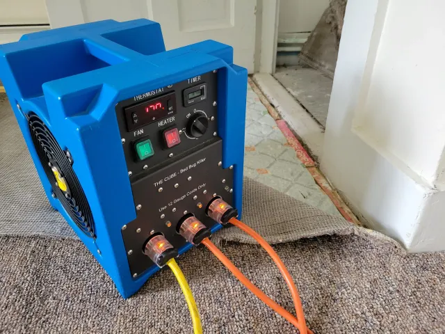 Debug Your Bed - our smallest heater is perfect for small rooms under 200 square feet.