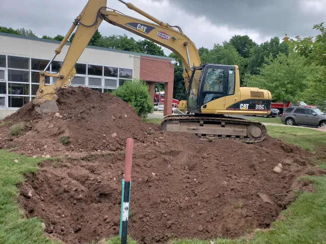 Vincent Cahill & Sons Excavating work photo