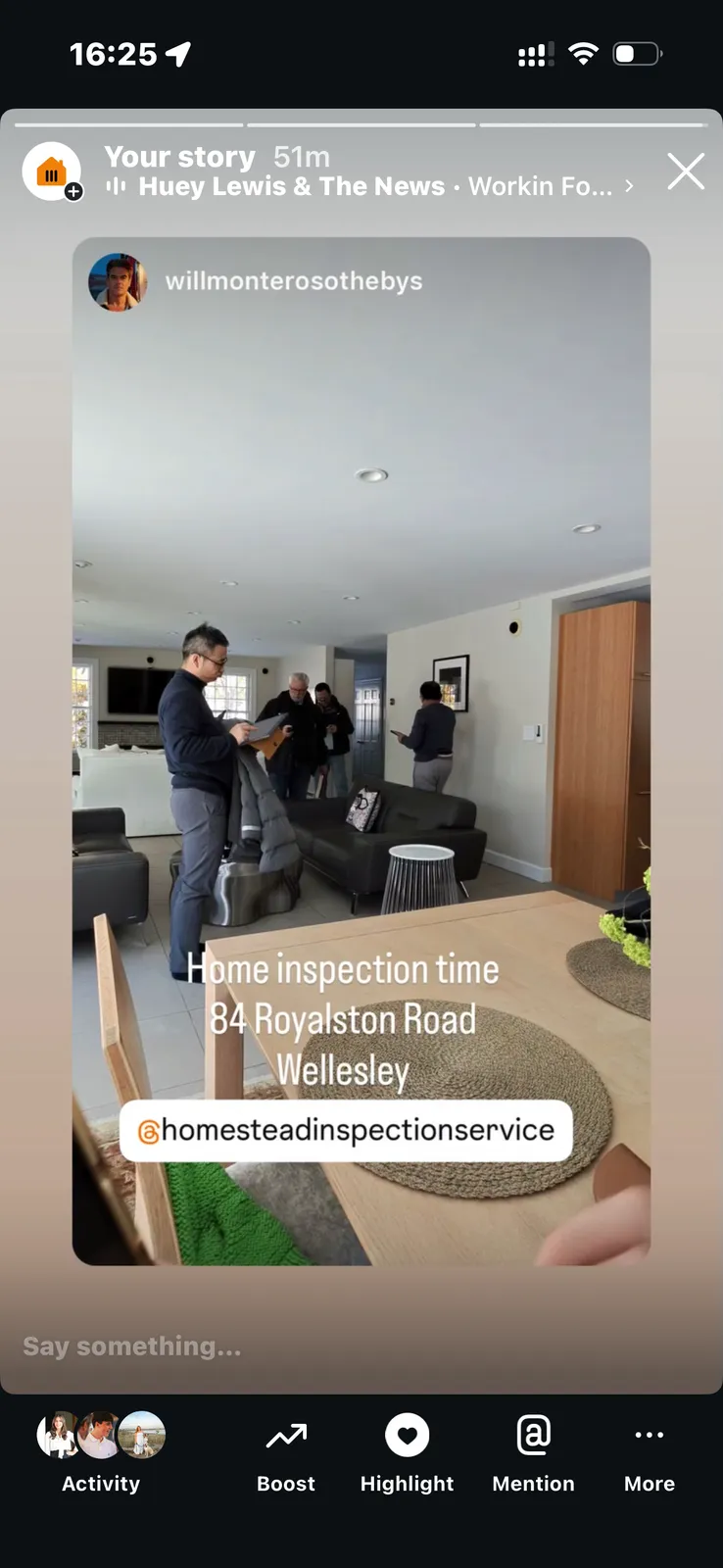 work photo from Google listing