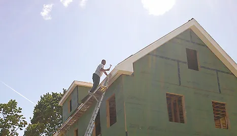 Brookline Roofing work photo
