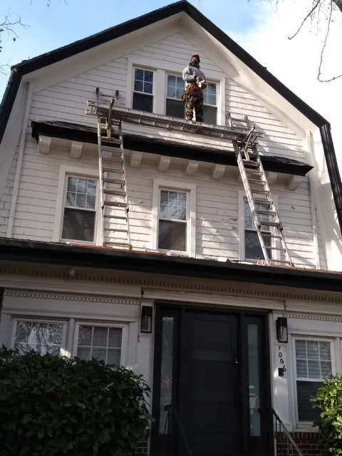 Siding installation