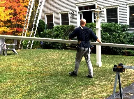 Maine Perfect Pitch Gutters, LLC work photo