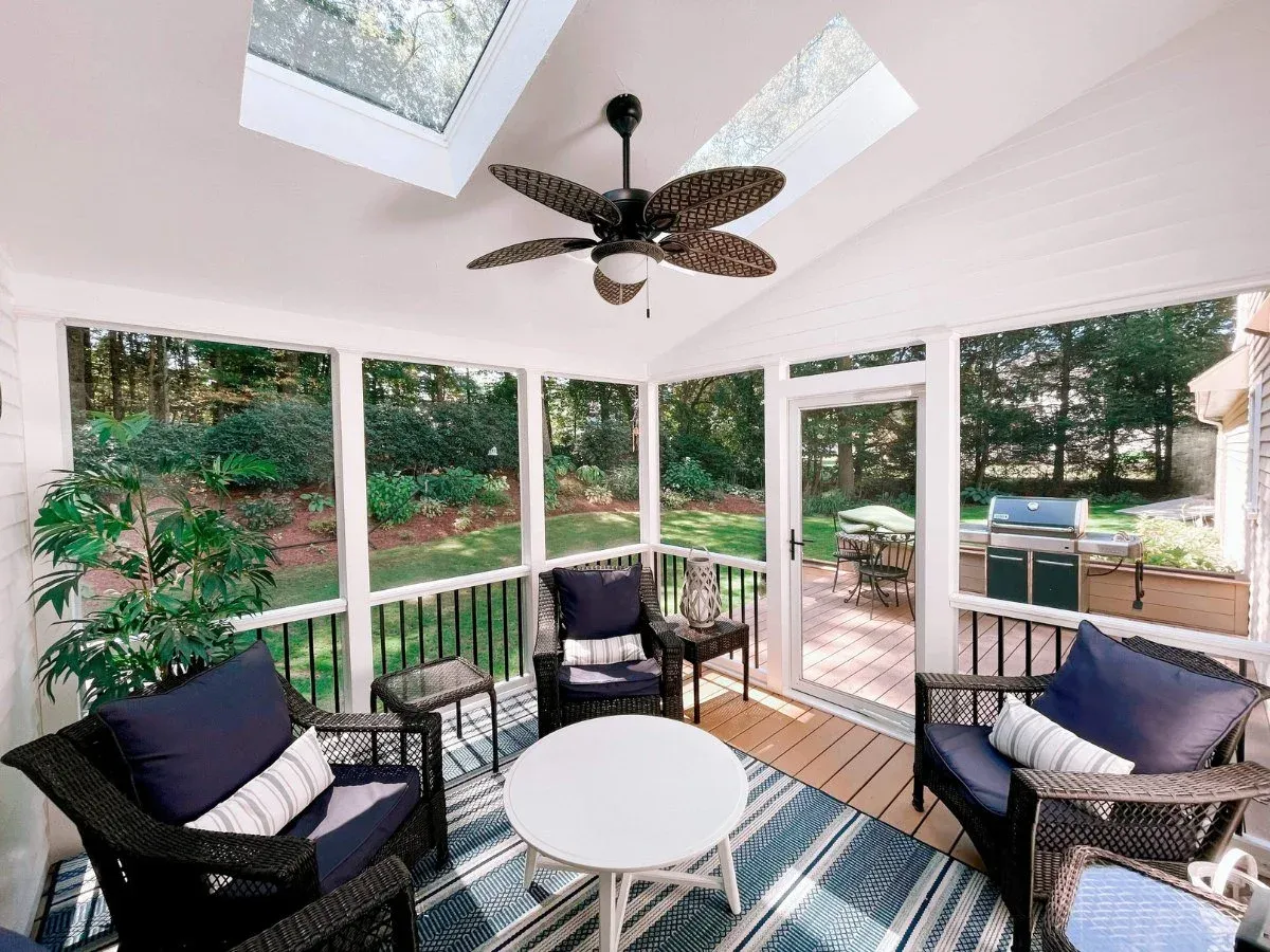 Sunroom Restoration | Wrentham, MA