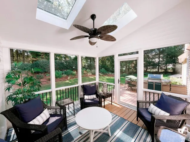 Sunroom Restoration | Wrentham, MA