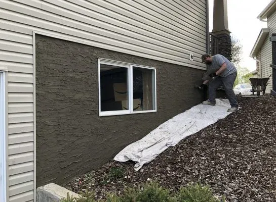 work photo from dynamitewaterproofingandmasonry.com