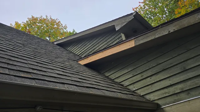 Rebuilt eave fascia run