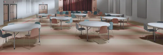 Commercial space with Philadelphia Commercial carpeting