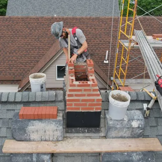 Signature Chimney Services Warwick work photo