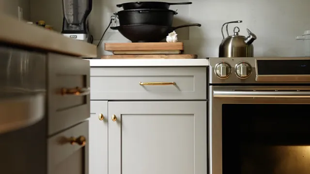 Kitchen remodel — cabinetry and wall oven