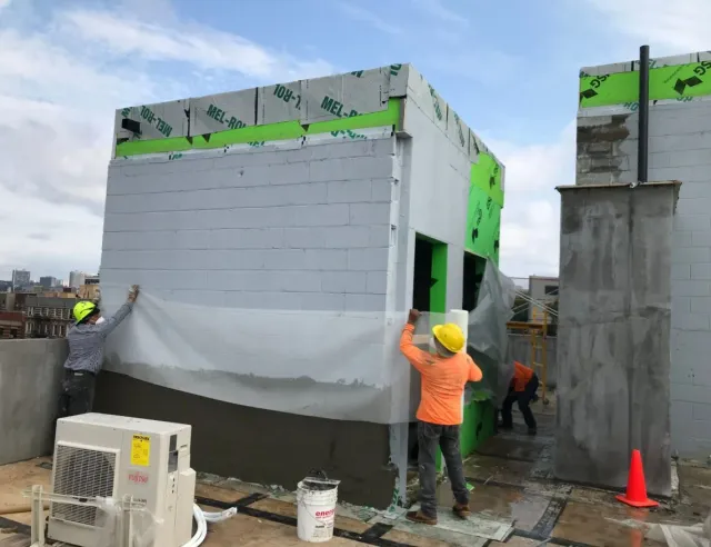 Water Damage Destroys Stucco Walls in NYC