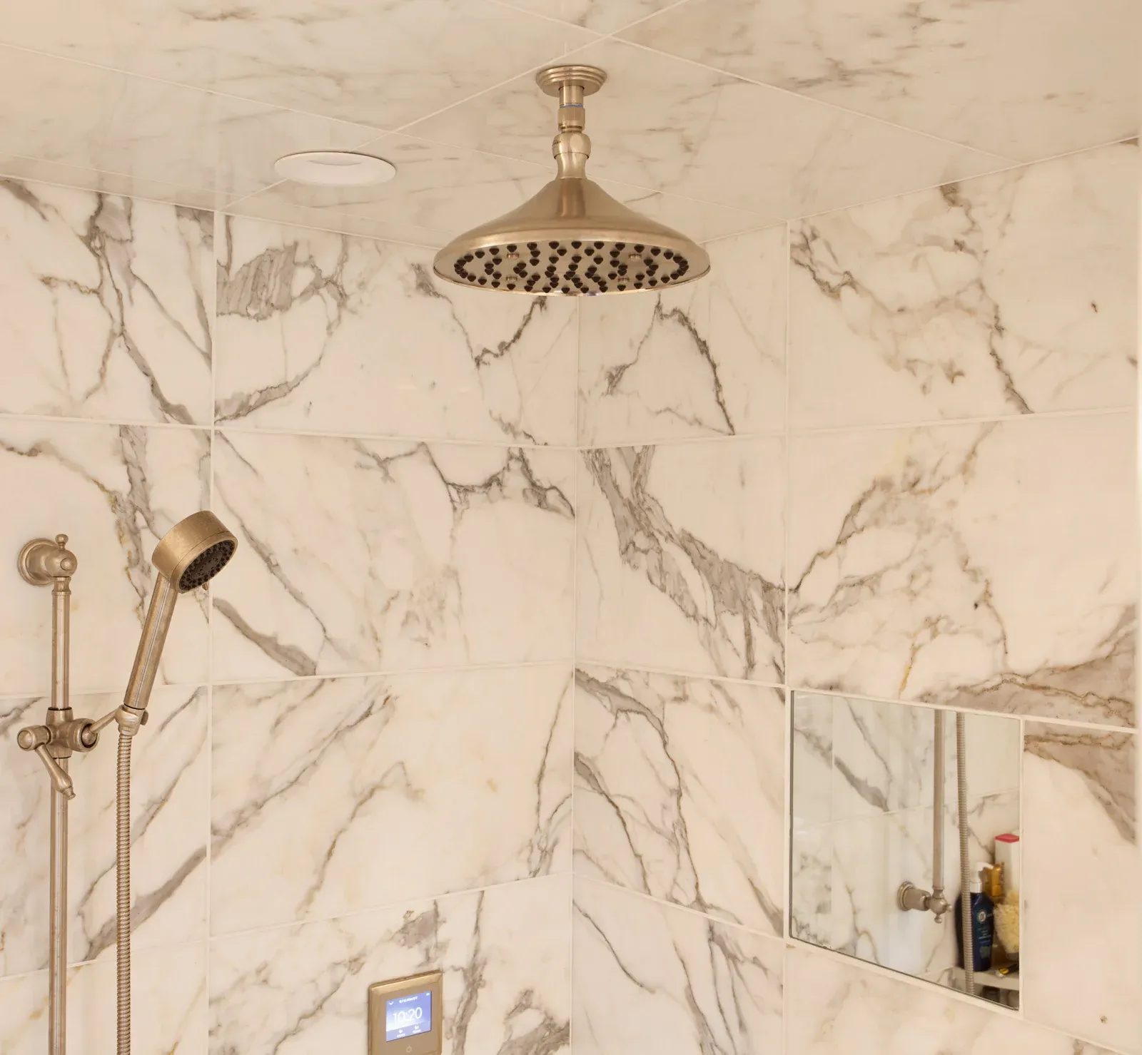 walk-in shower