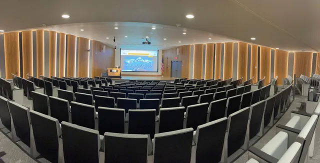 Auditorium projector audio visual