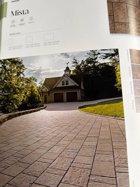 Tamarack's driveway featured in Techo-Bloc's Inspiring Artscapes lookbook
