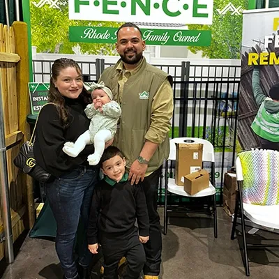 Family of Jax Pro Fence | Rhode Island Fence Company