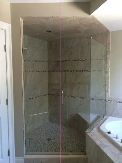work photo from precisionglassllc.com