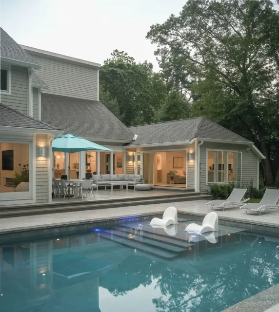 New House construction in Darien