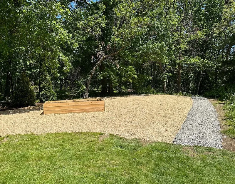 Backyard Repair After