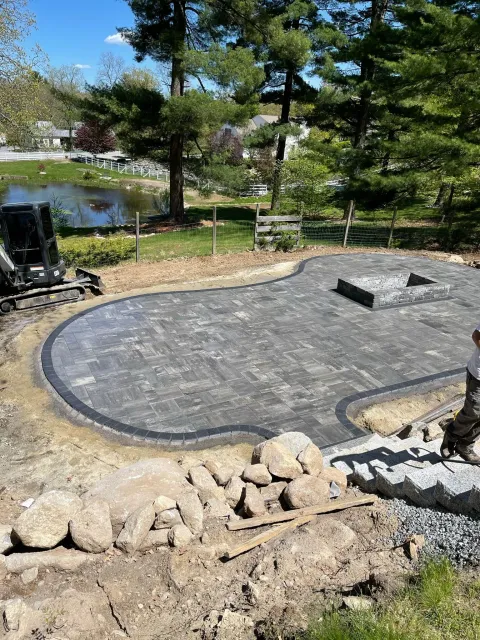 Hardscaping service