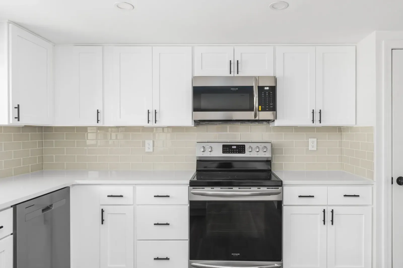 White kitchen modern cabinetry