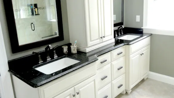 bathroom built
