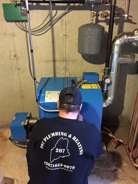 work photo from 207plumbingandheating.com