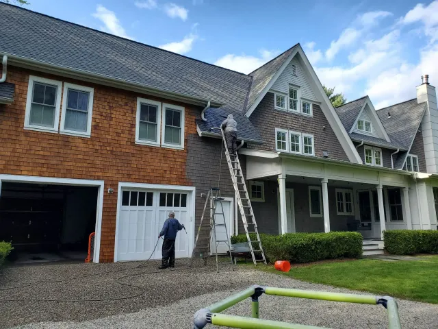work photo from cedarroofingprotection.com
