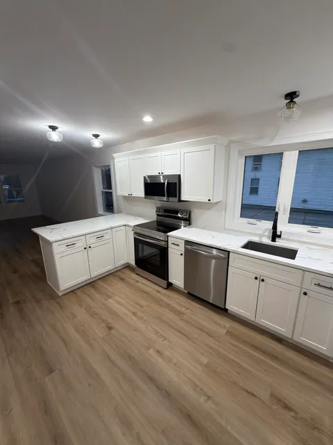 Open concept kitchen remodel in Westfield Massachusetts