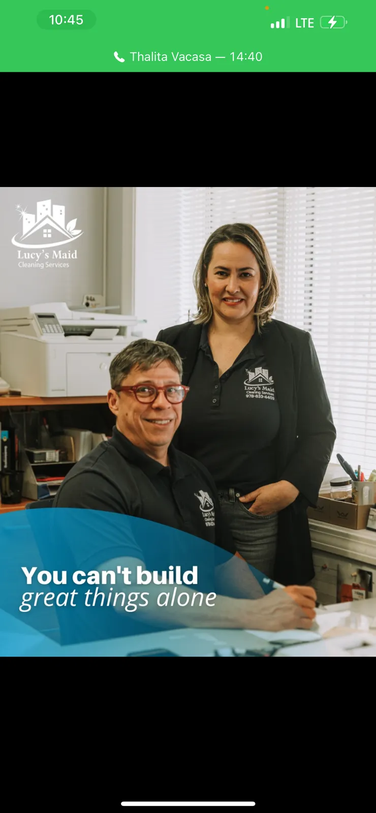 work photo from Google listing