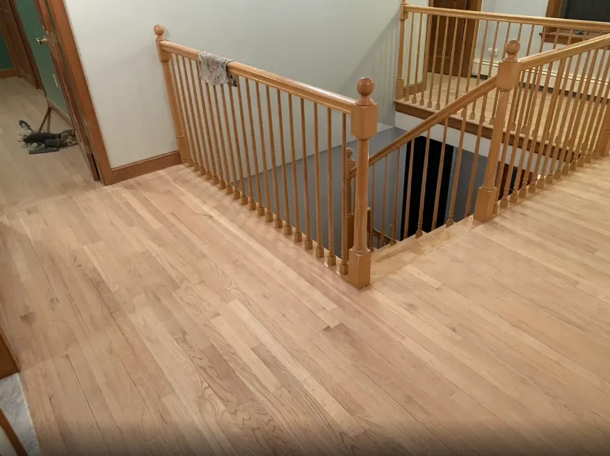Hardwood flooring restoration