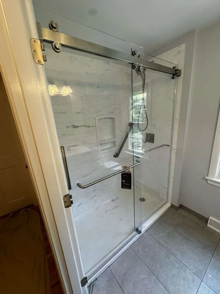 work photo from idealshowerdoors.com