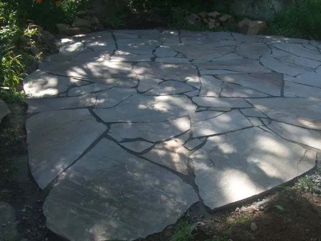 Patio installation. Scituate, MA