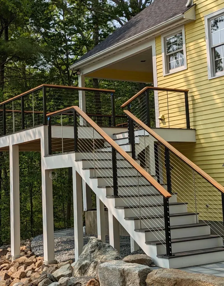 Custom deck construction and exterior carpentry projects, along with select renovation work, built with durable materials, clean detailing, and long-term performance in mind. for Milton Carpentry Services in Beverly, MA