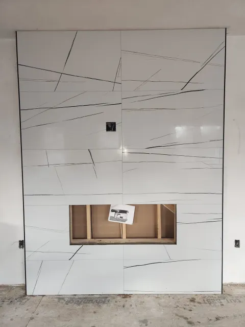 Fireplace Tile Installation