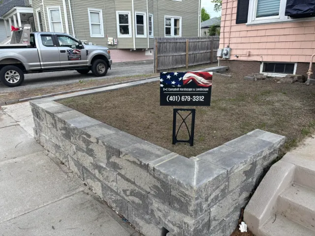 Decorative Retaining Wall