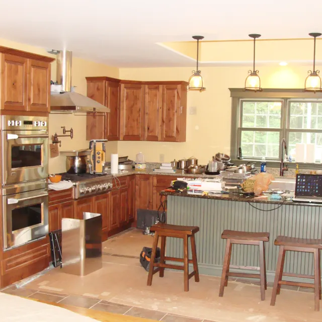 New Kitchen in Central Mass by Hartman Construction Corp