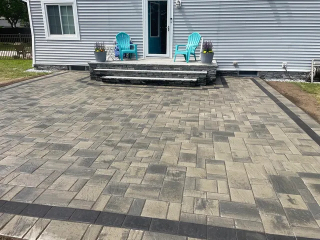 A and A Masonry Co. - Stamped Concrete Patios - Walkways - Retaining Walls - Stone Veneers researched project photo
