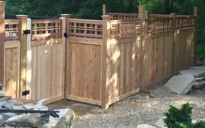 Johnson Fence Co work photo