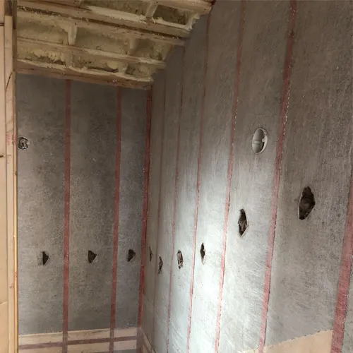 Blown-in insulation image