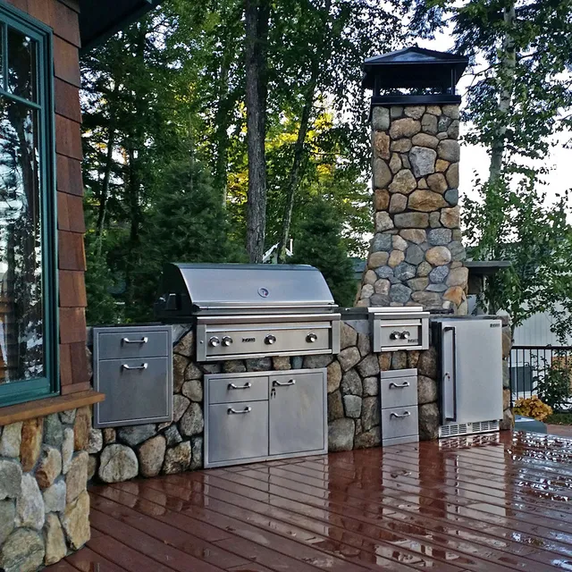 Fire N' Stone Chimney & Fireplace work photo