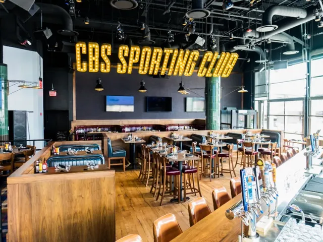 Interior of CBS Scene Sporting Club