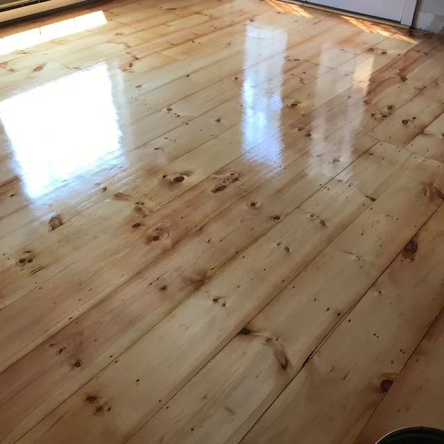 E.D. Hardwood Floor & Sanding work photo