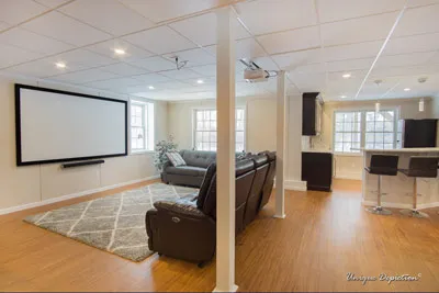 Basement Finishing Services in Littleton, Massachusetts