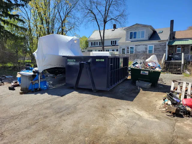 work photo from reedsdumpsters.com