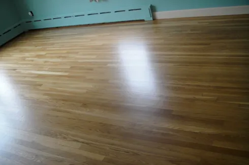 Hardwood floor project