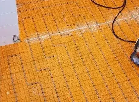 radiant heat flooring systems