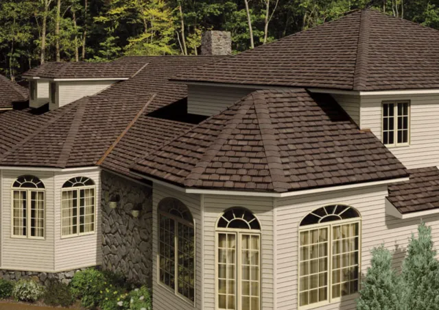 Large House | Camelot Shingles | Berkeley Exteriors