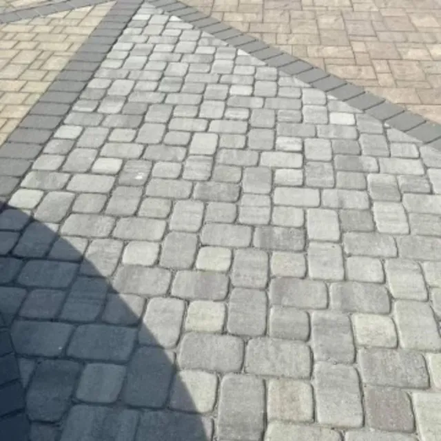 new patio installation